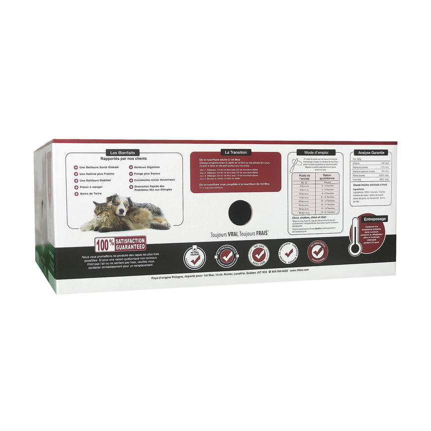 100 Natural Raw Food for both Dogs and Cats Moz Pet